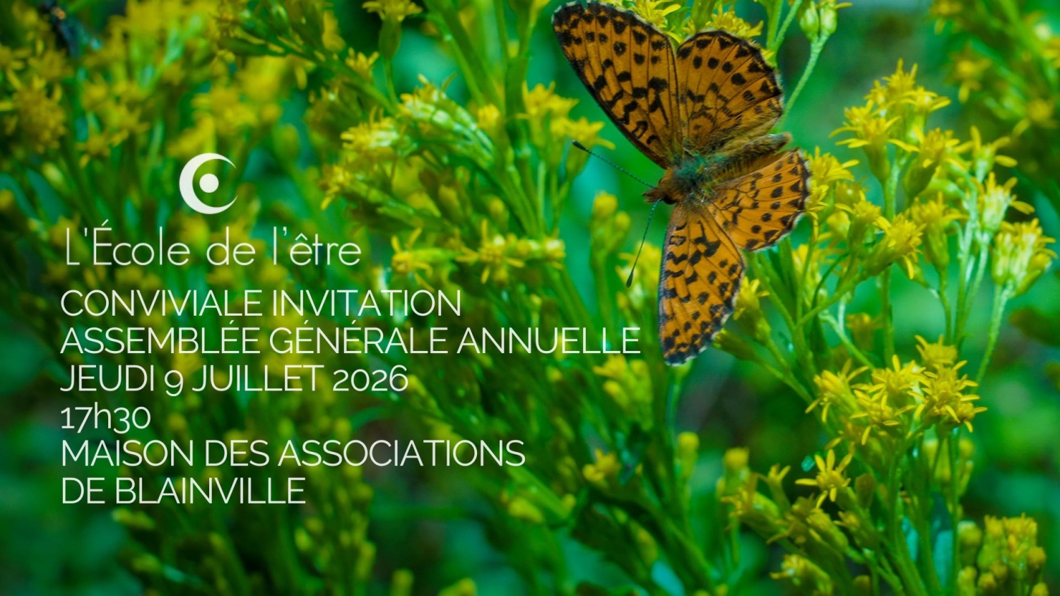 L'École de l'être - Assemblée générale des membres 2026